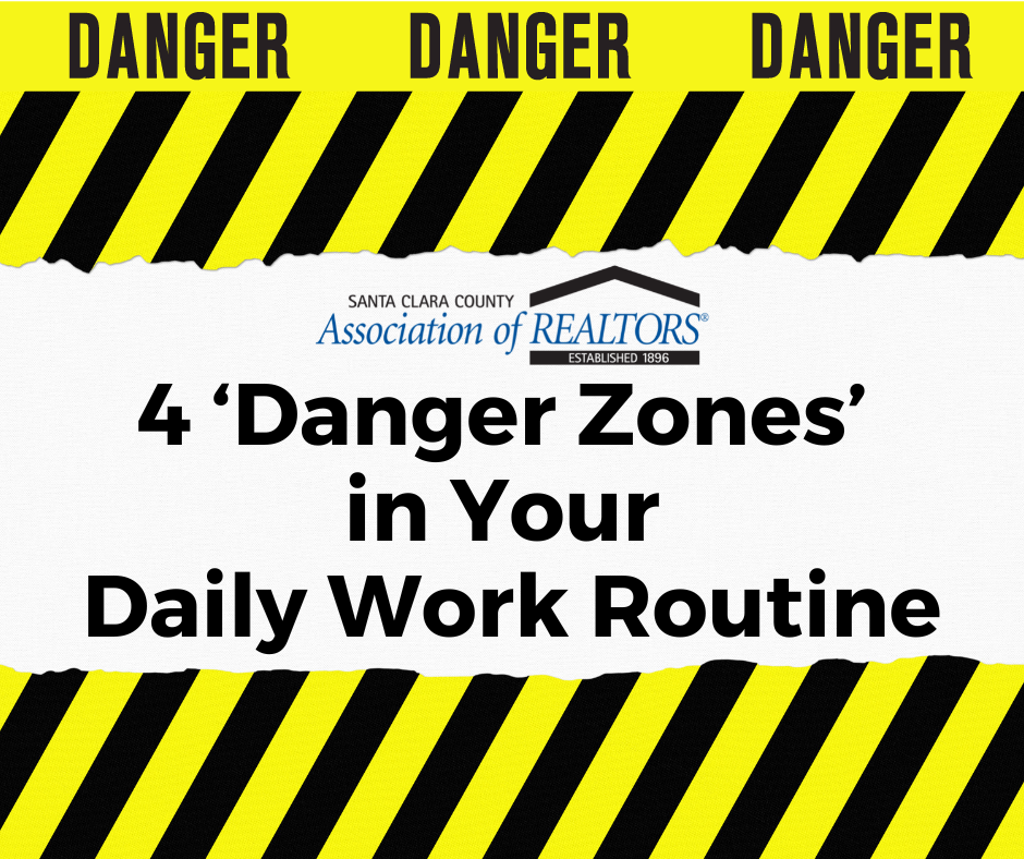 4 Danger Zones in Your Daily Work Routine