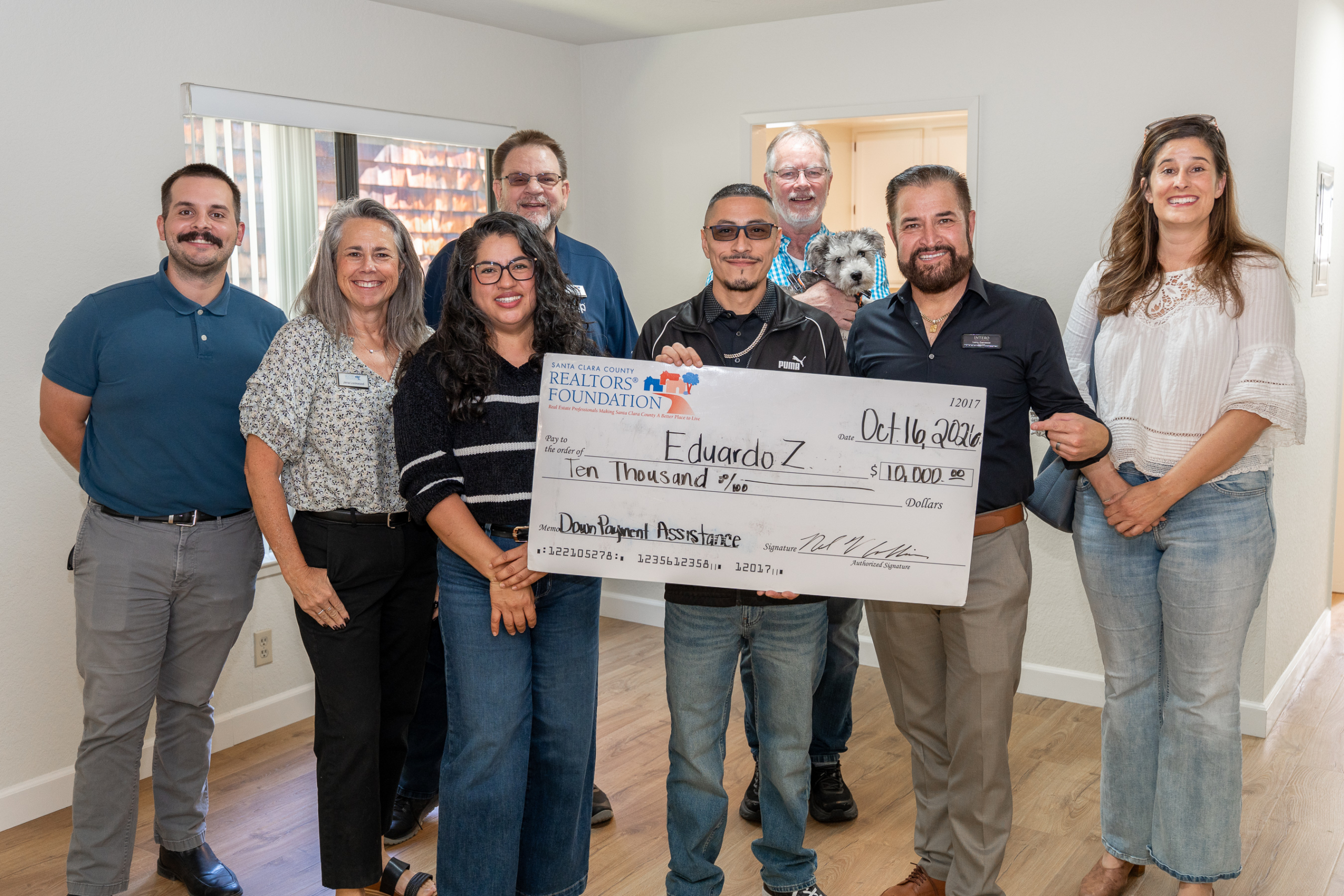 Another step forward in helping make the dream of homeownership a reality!  The Santa Clara County REALTORS® Foundation is proud to announce the awarding of our 8th $10,000 Down Payment Assistance Grant, bringing our total investment in first-time homebuyers to $80,000 in 2026! Behind every grant is a new opportunity to build a future, establish roots, and create lasting memories in a place to call home. We're honored to play a part in these homeownership journeys and remain committed to opening doors for more individuals and families throughout our communities.